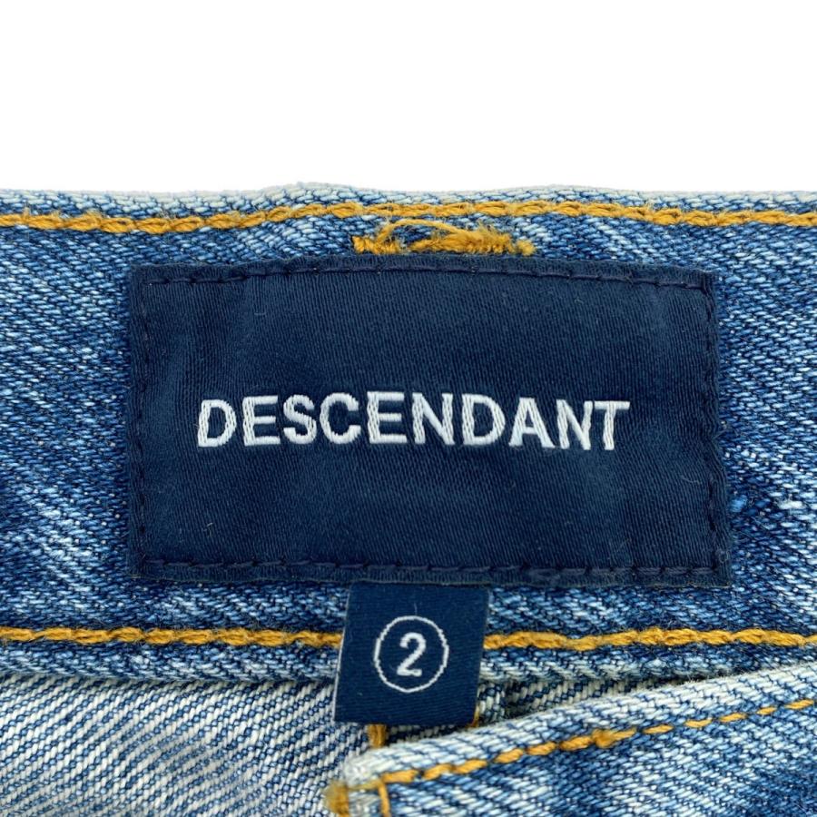 DESCENDANT ディセンダント 1995 wide ワイドデニムパンツ インディゴ