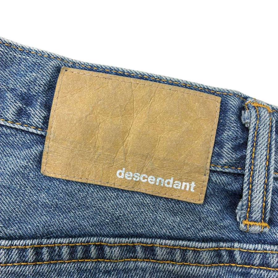 DESCENDANT ディセンダント 1995 wide ワイドデニムパンツ インディゴ