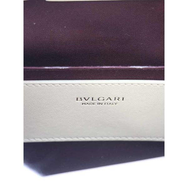 BVLGARI ブルガリ 21AW ロゴキャンバスレザー2WAYショルダー BVLGARI ブルガリ 21AW ロゴキャンバスレザー2WAYショルダー
