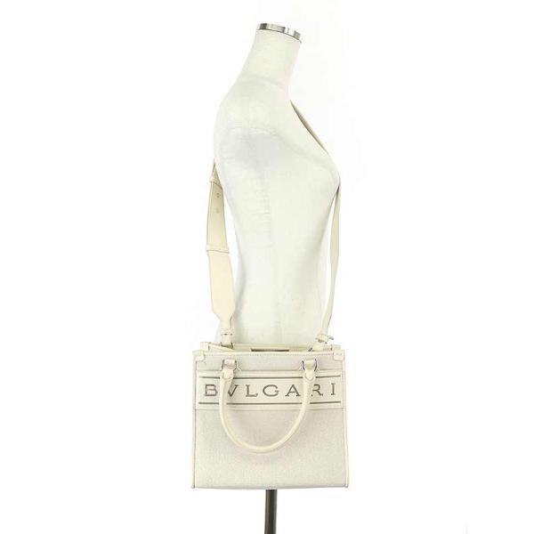 BVLGARI ブルガリ 21AW ロゴキャンバスレザー2WAYショルダー BVLGARI ブルガリ 21AW ロゴキャンバスレザー2WAYショルダー
