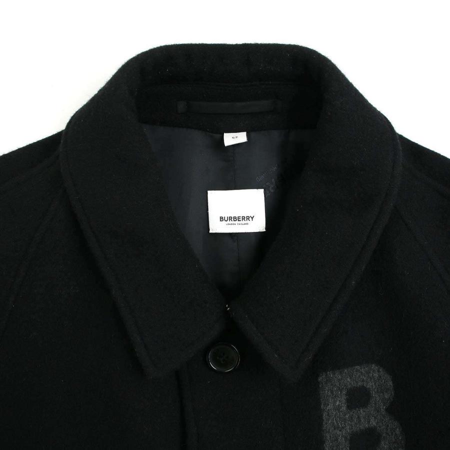 BURBERRY（バーバリー） Camden Logo Wool Cashmere Jacquard Coat