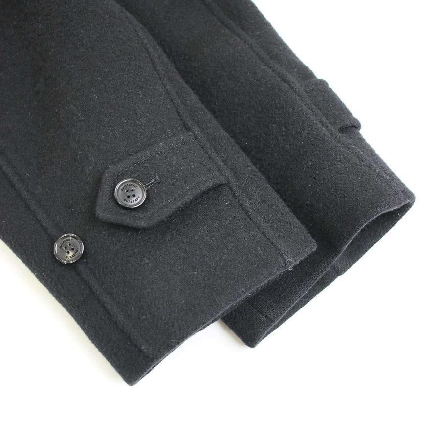BURBERRY（バーバリー） Camden Logo Wool Cashmere Jacquard Coat