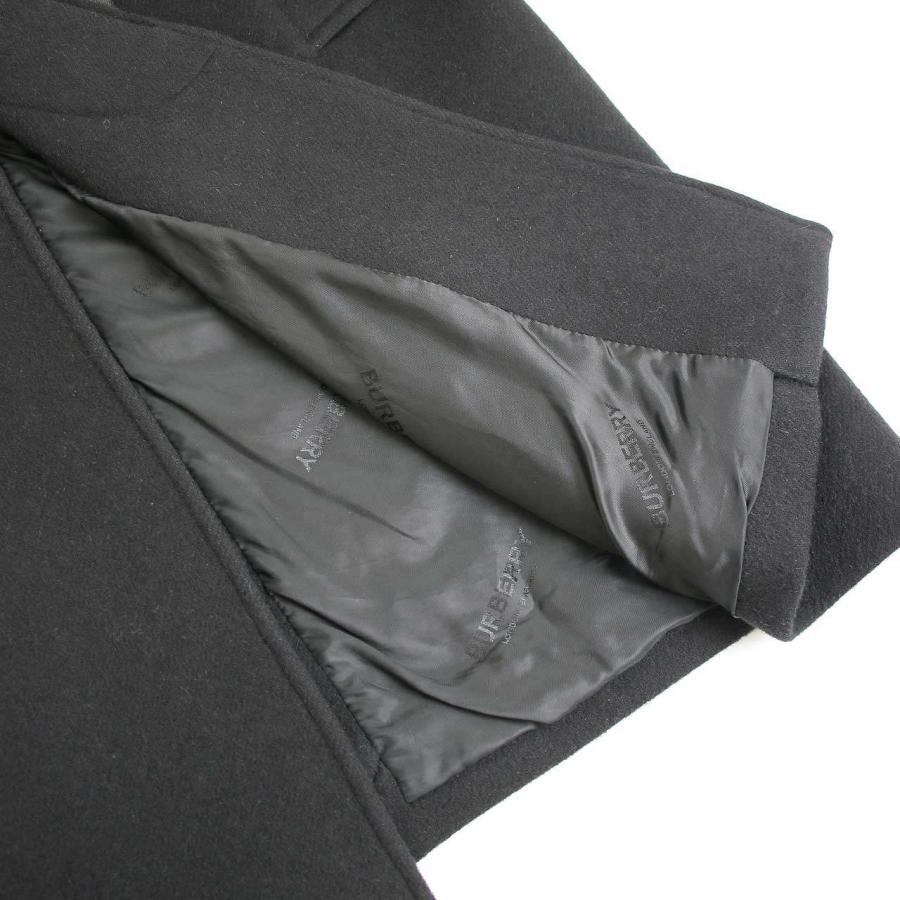 BURBERRY（バーバリー） Camden Logo Wool Cashmere Jacquard Coat