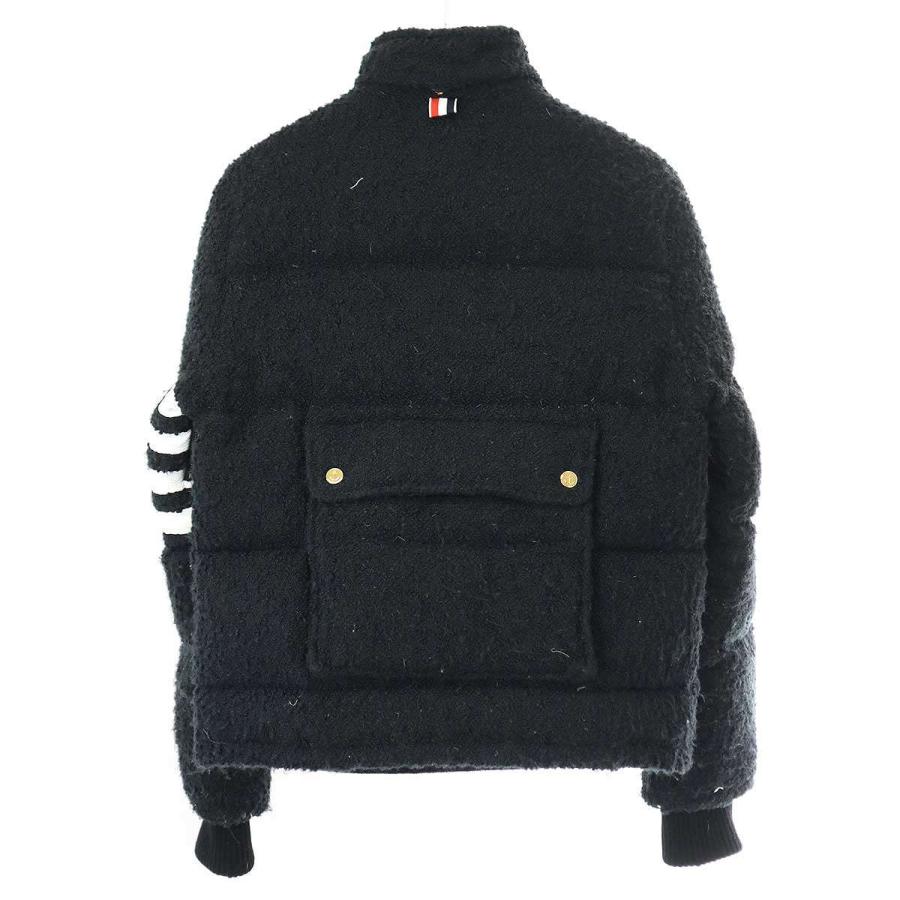 THOM BROWNE - THOM BROWNE トム ブラウン Downfill Ski Jacket ラインダウンジャケット FBC377X-02648001 ブラック 40 THOM BROWNE トム ブラウン Downfill Ski Jacket ラインダウン