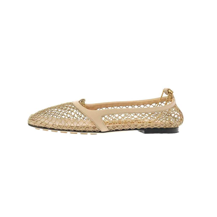 BOTTEGA VENETA（ボッテガ・ヴェネタ） ストレッチバレリーナ スクエア 