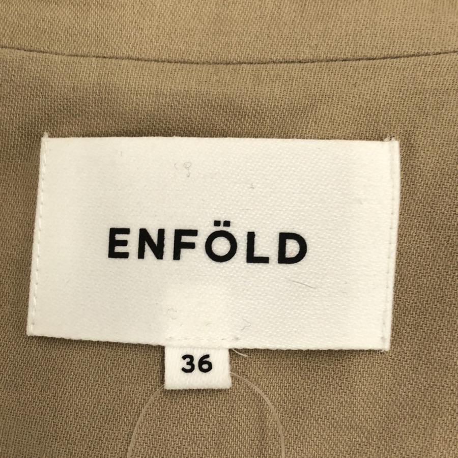 ENFOLD エンフォルド 17SS ライトコットンスプリングコート ENFOLD エンフォルド 17SS ライトコットンスプリングコート