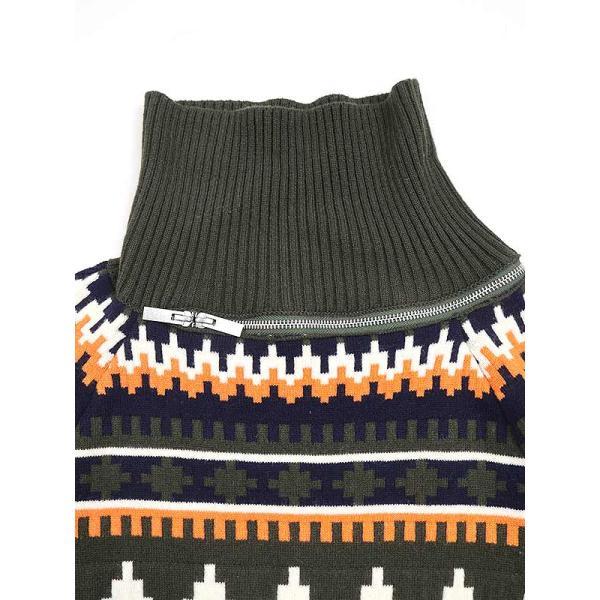 sacai サカイ 21AW HOLIDAY COLLECTION ウールハイネックニットドレス 