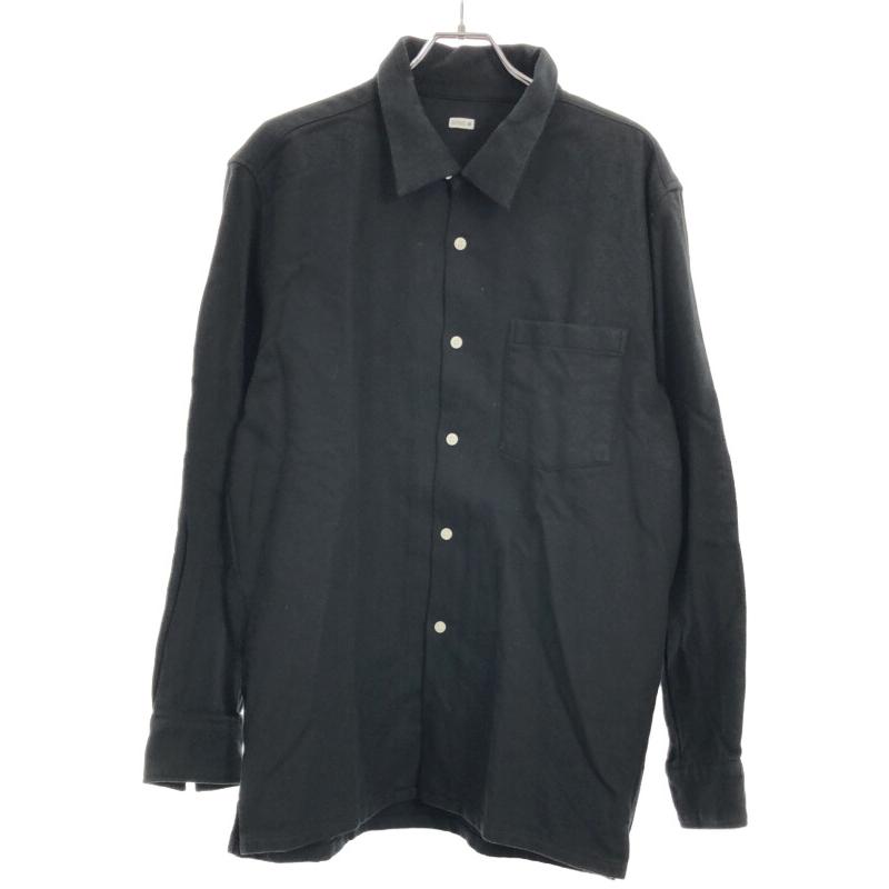 SEQUEL シークエル 21SS オープンカラーシャツ ブラック XL 