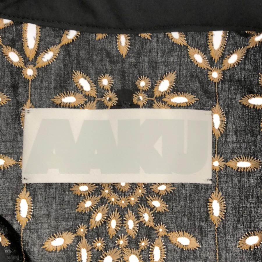 AAKU 24SS OPEN COLLAR SHIRT オープンカラーシャツ AAKU アアク 24SS OPEN COLLAR SHIRT オープンカラー レース