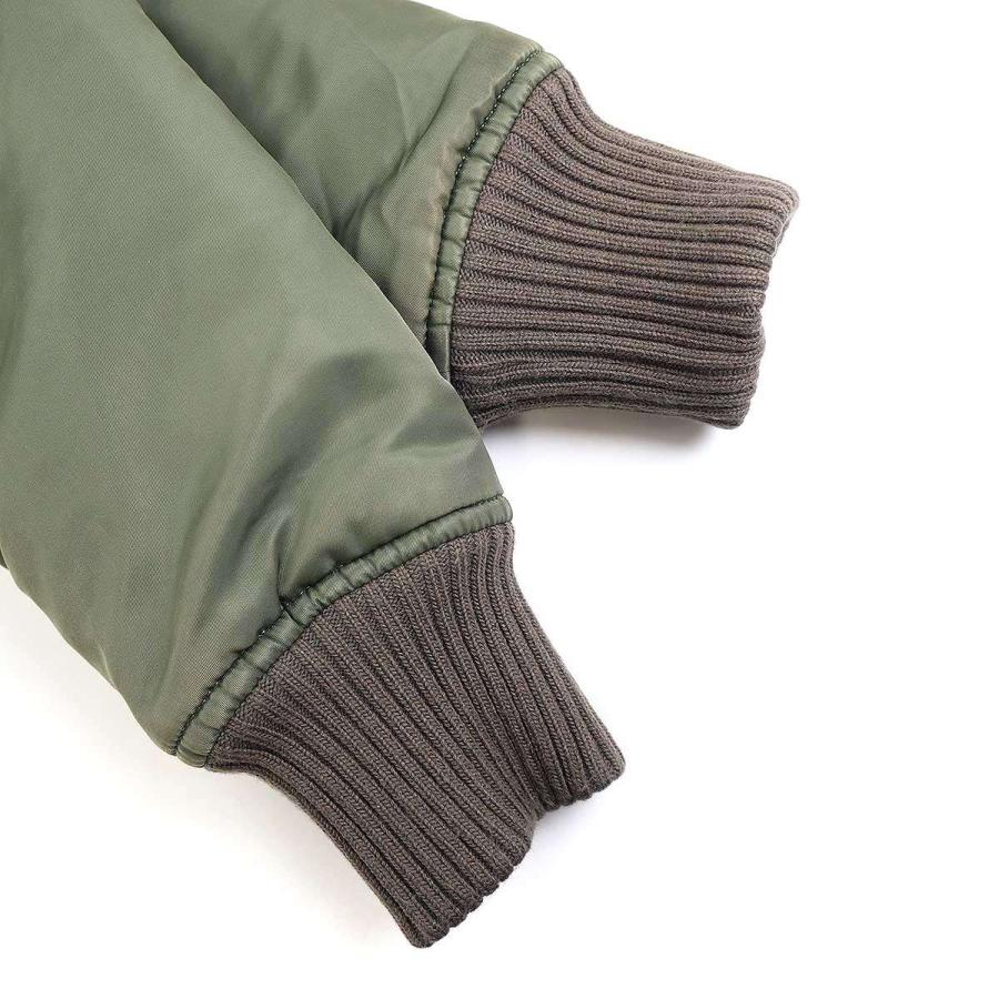 MADISON BLUE マディソンブルー 21AW COMPACT MA-1 NY TWILL JACKET