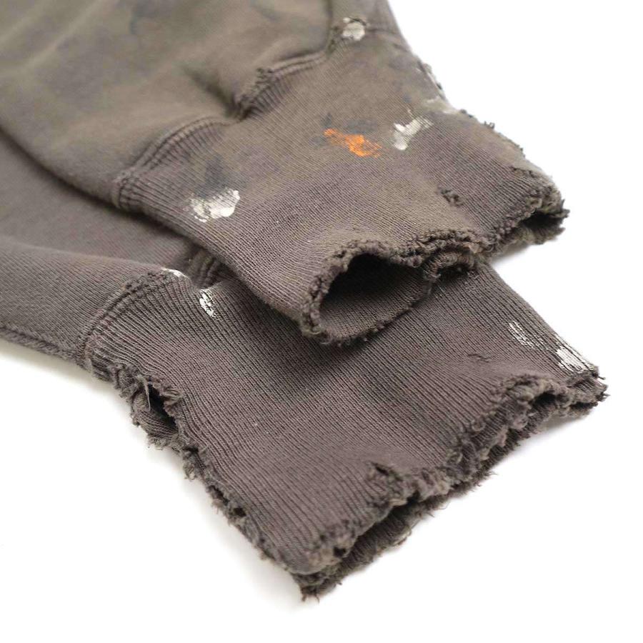 ANCELLM（アンセルム） 23AW SWEAT SHIRT フーディカットオフ 