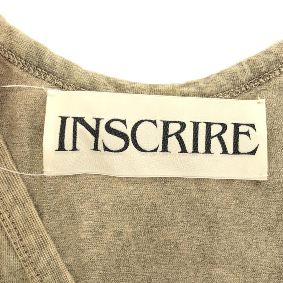 INSCRIRE（アンスクリア） 24SS Bleach T/T Dress コットンブリーチT