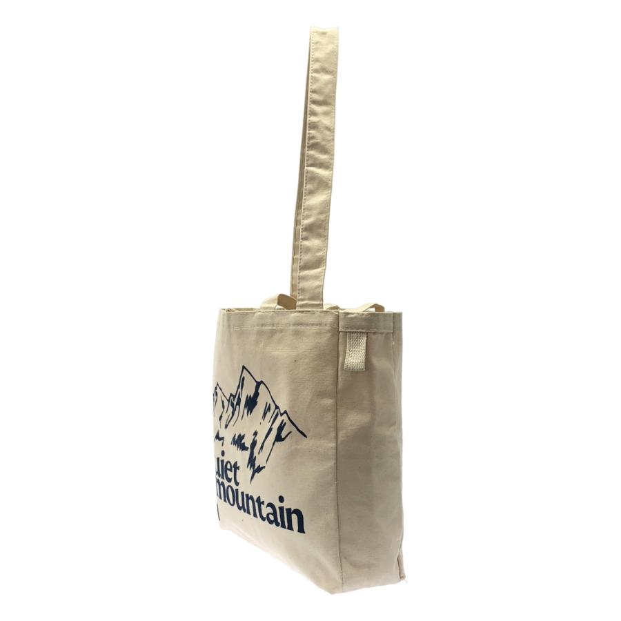 quiet mountain cafe クワイエットマウンテンカフェ ハワイ限定 トートバッグ  アイボリー - QUIET_ quiet mountain cafe クワイエットマウンテンカフェ ハワイ限定