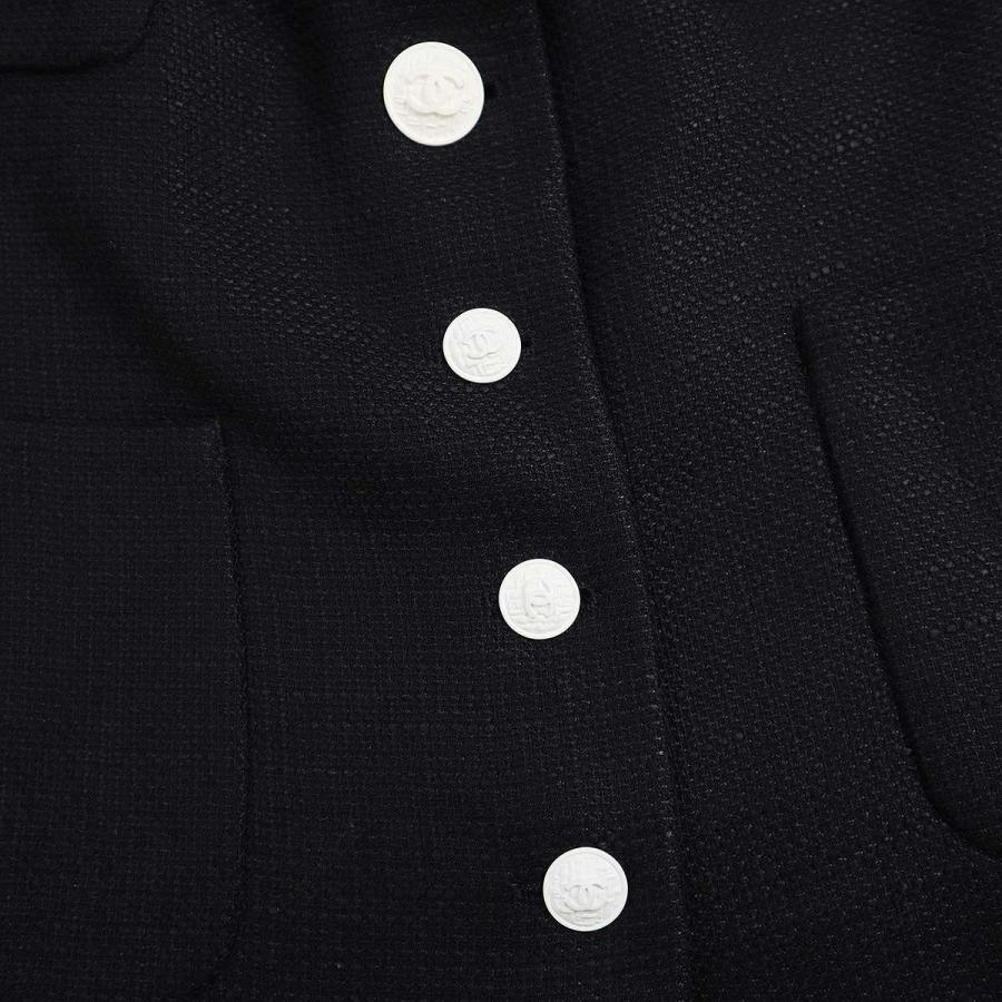 CHANEL（シャネル） ココマークボタン ツイード4Bテーラードジャケット