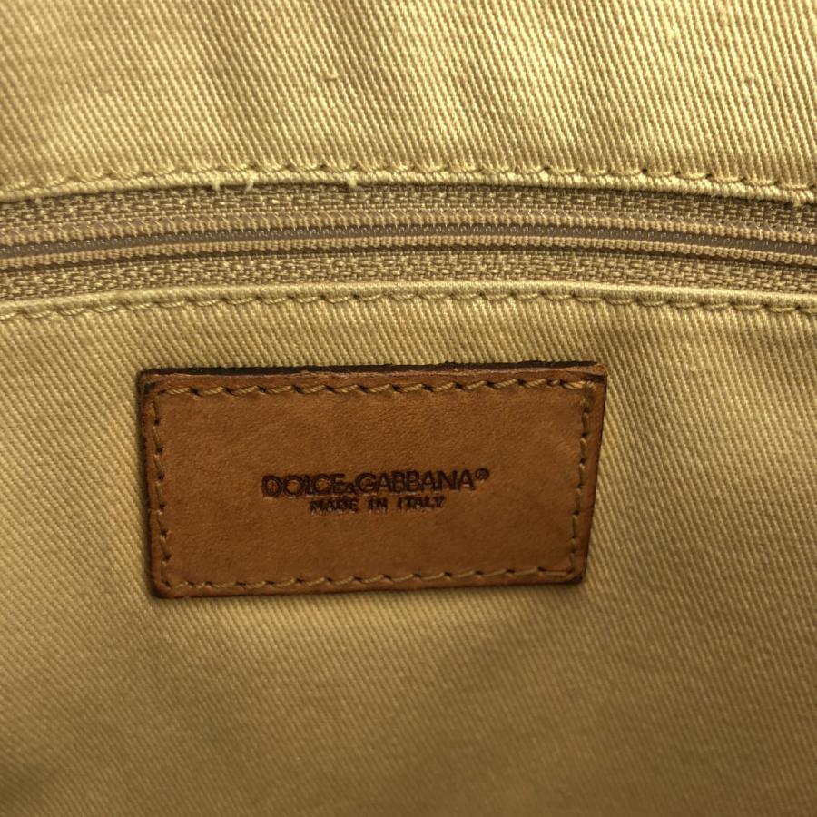 DOLCE&GABBANA（ドルチェ & ガッバーナ） PVCレザーレオパード 