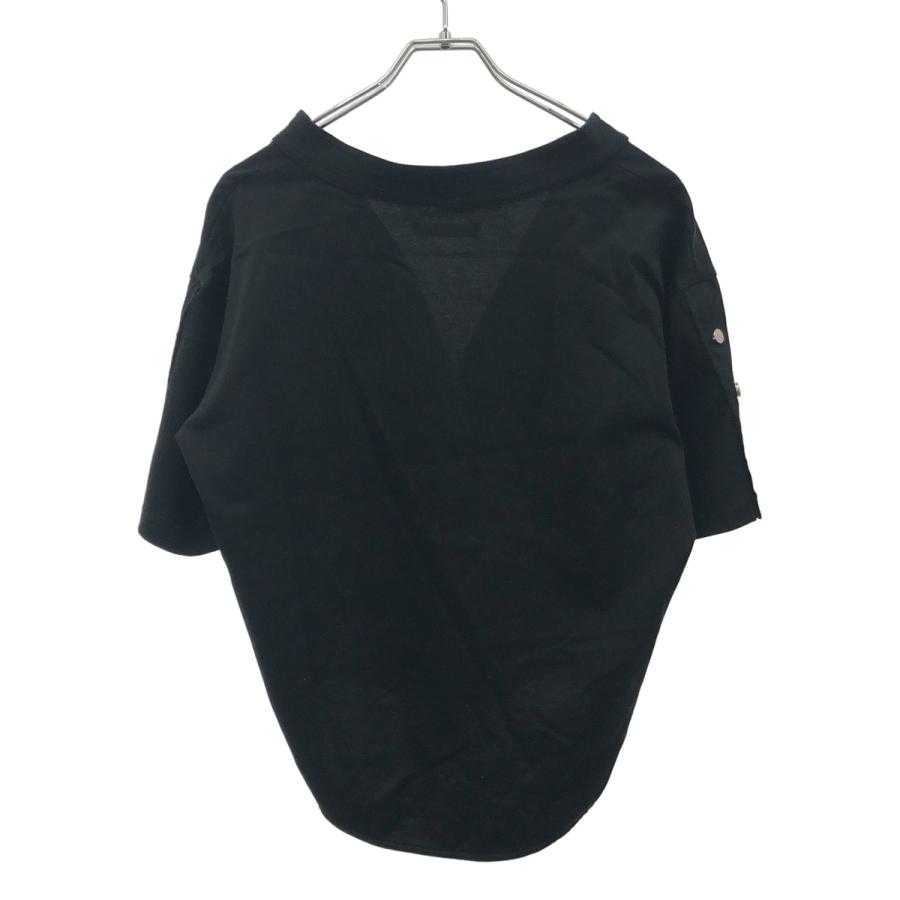 CINOH（チノ） 18SS V-NECK T-SHIRT VネックTシャツ 18RCU002 ブラック 