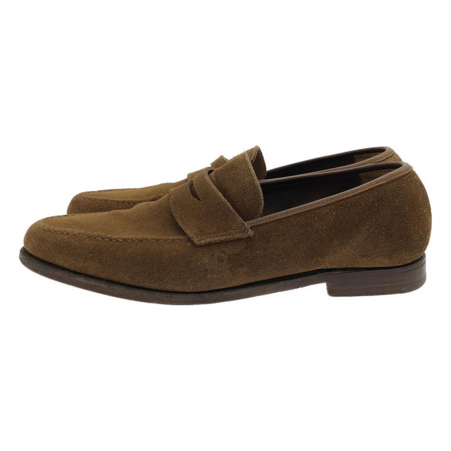 CROCKETT&JONES クロケット＆ジョーンズ BEAMS F別注 CAMDEN スエードレザー ローファーシューズ ブラウン 9E IT7E710S37WU_1