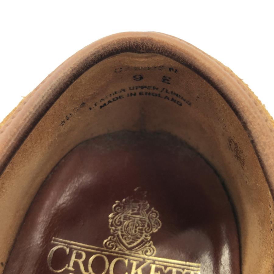 CROCKETT&JONES クロケット＆ジョーンズ BEAMS F別注 CAMDEN スエードレザー ローファーシューズ ブラウン 9E IT7E710S37WU_5