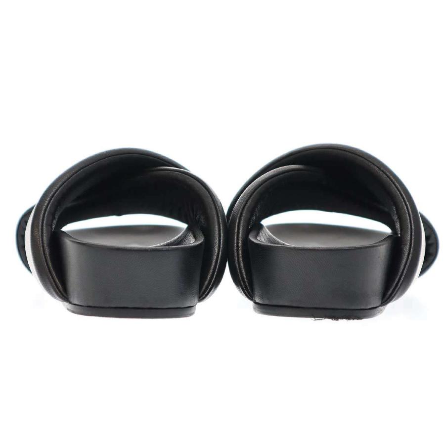 JIL SANDER（ジルサンダー） パテッドクロスレザーサンダル J32WP0001