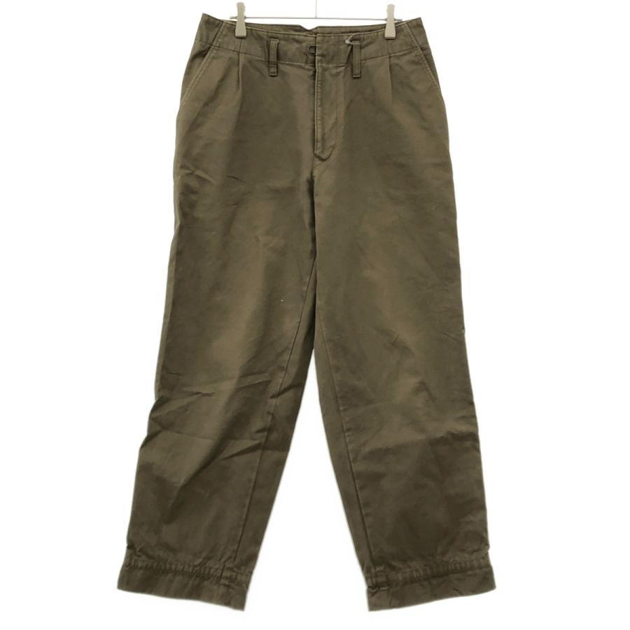 kolor カラー 10SS コットンパッカリングパンツ 10SCM-P18117 カーキ系