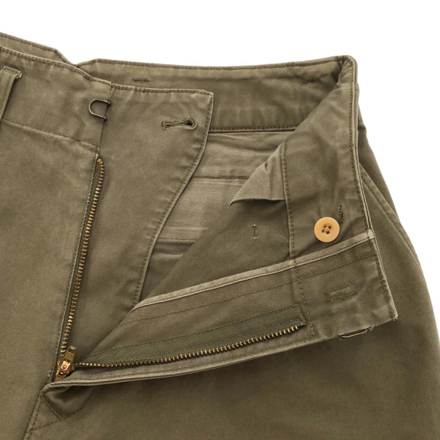 kolor カラー 10SS コットンパッカリングパンツ 10SCM-P18117 カーキ系