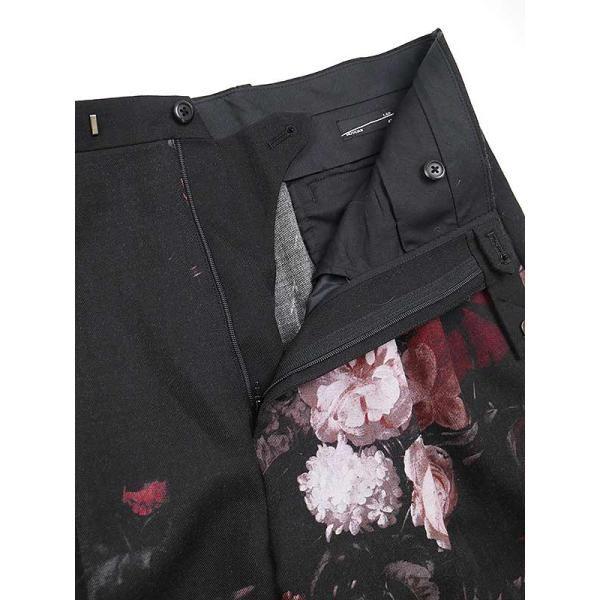 LAD MUSICIAN ラッドミュージシャン 18SS WOOL GABARDINE FLOWER LAD MUSICIAN ラッドミュージシャン 18SS WOOL GABARDINE FLOWER