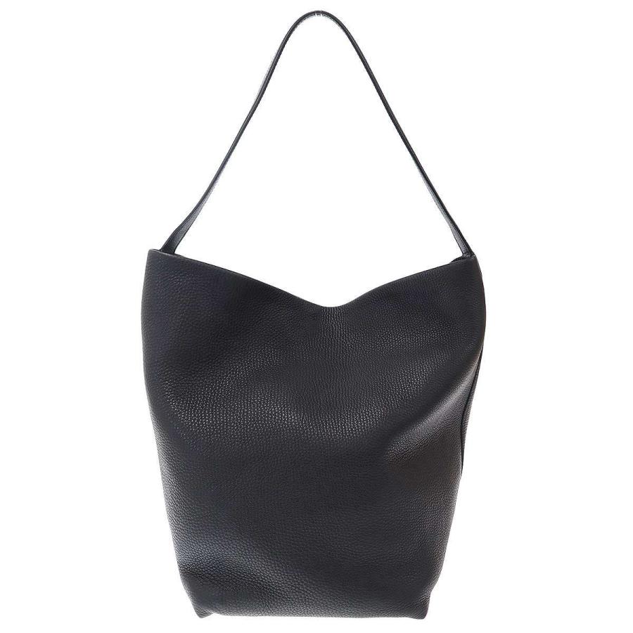 THE ROW ザ ロウ LARGE N/S PARK TOTE ラージ パークトートバッグ W1273 ブラック（BLACK PLD） - IT7MEZCS0PMG