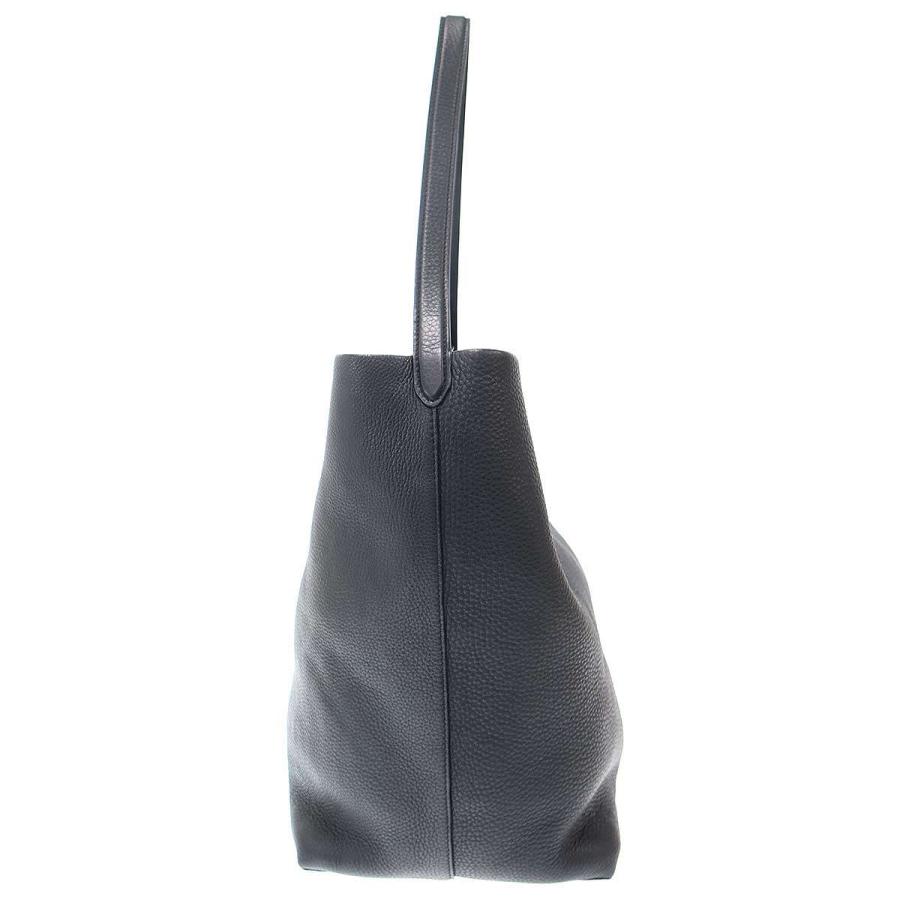 THE ROW ザ ロウ LARGE N/S PARK TOTE ラージ パークトートバッグ W1273 ブラック（BLACK PLD） - IT7MEZCS0PMG
