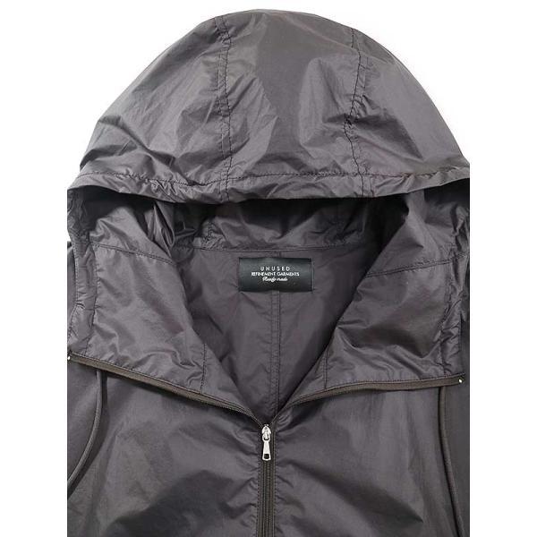 UNUSED ナイロンコート 今季お薦めのアウター、UNUSED(アンユーズド)のナイロンコートの