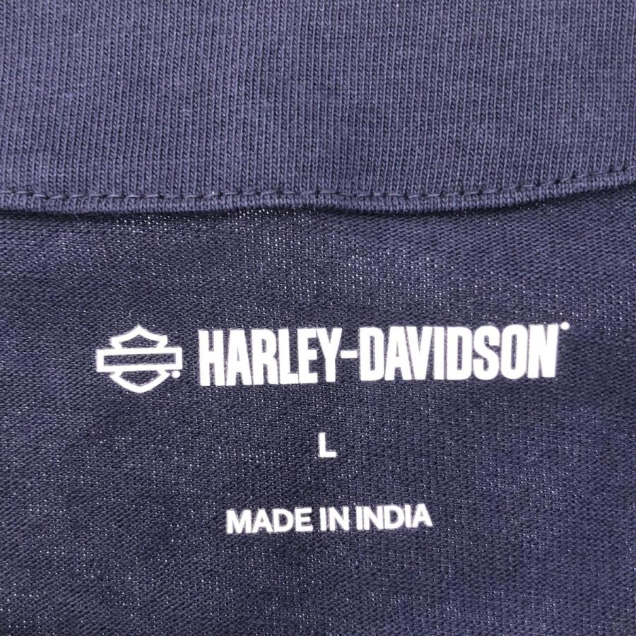 Hurley HARLEY DAVIDSON ハーレーダビッドソン ロゴベースボールシャツ