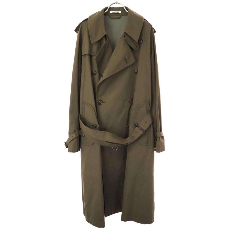 AURALEE オーラリー FINX BIG トレンチコート 1 AURALEE（オーラリー） 19AW FINX CHAMBRAY BIG TRENCH COAT ビッグ