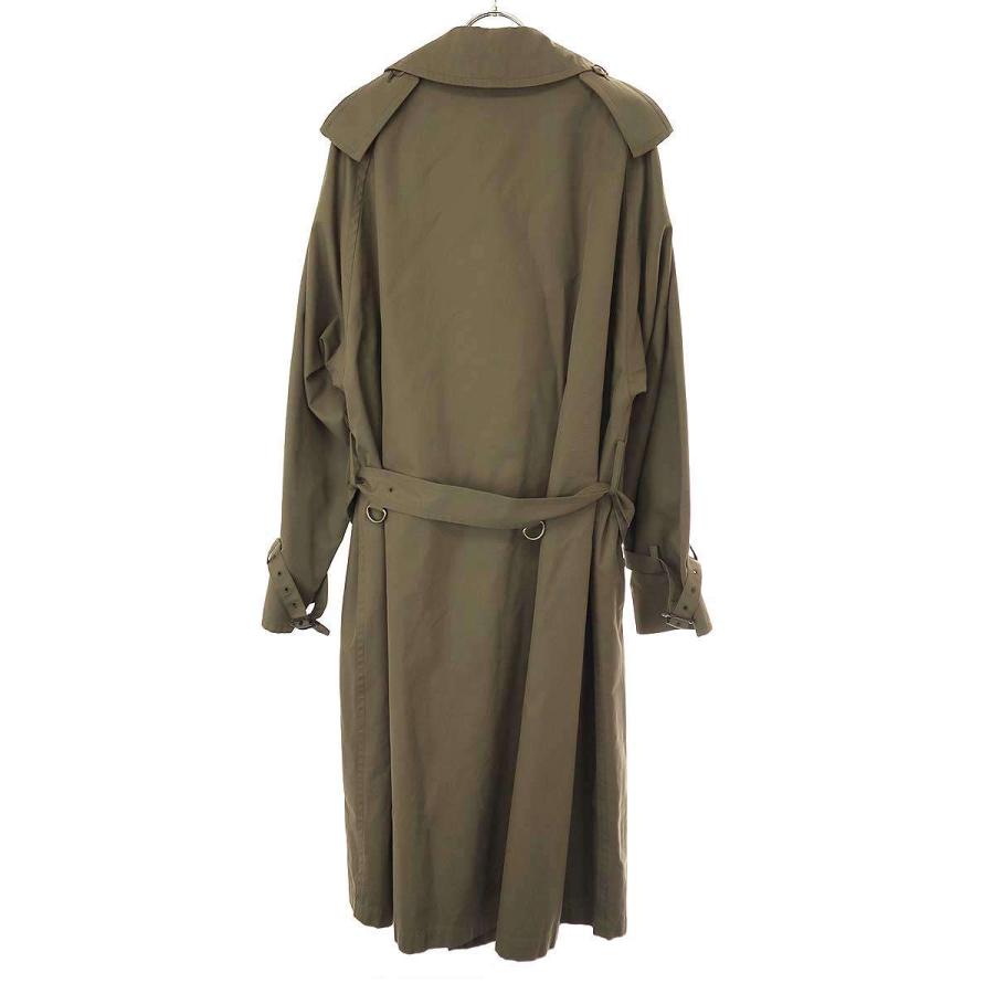 AURALEE オリーブグリーン トレンチコート サイズ4 AURALEE 19SSトレンチコート オリーブカラー