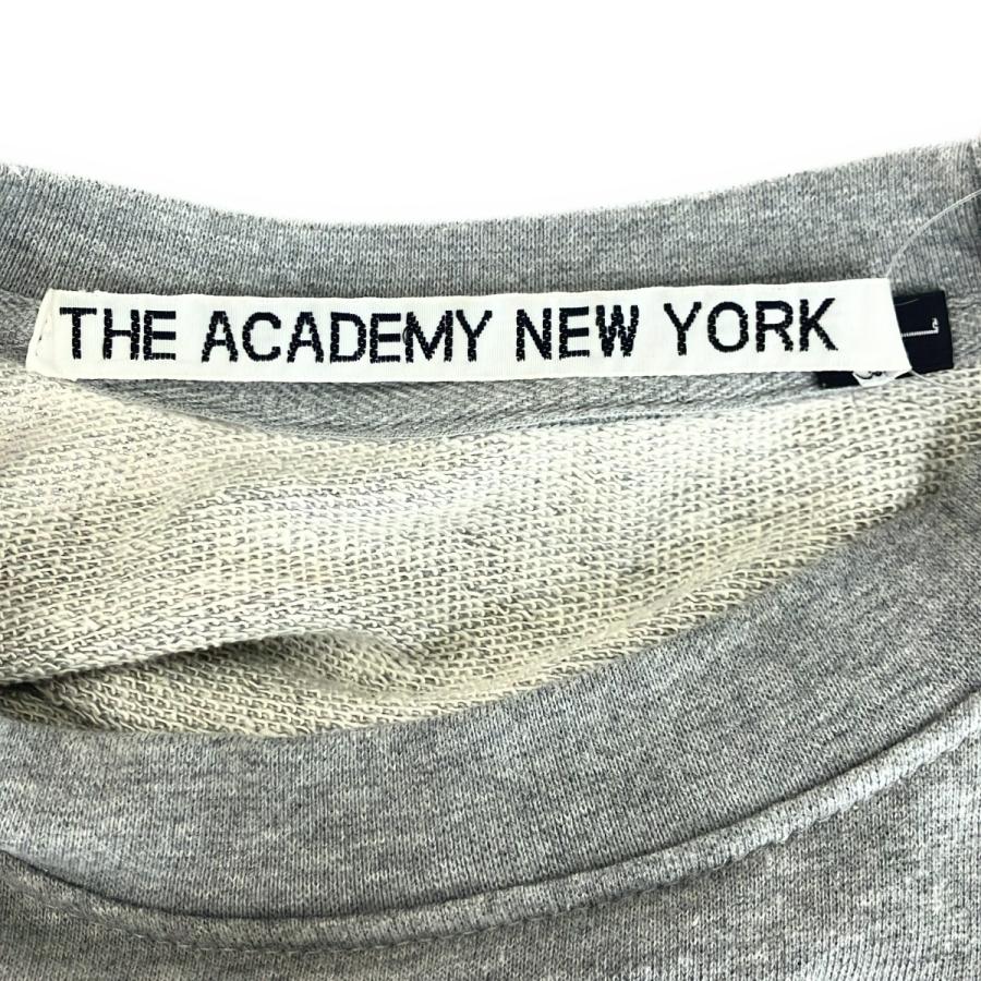 THE ACADEMY NEW YORK ザ アカデミー ニューヨーク 21SS CREW NECK クルーネックスウェットトレーナー 21070510001310 グレー L THE ACADEMY NEW YORK ザ アカデミー ニューヨーク 21SS CREW NECK