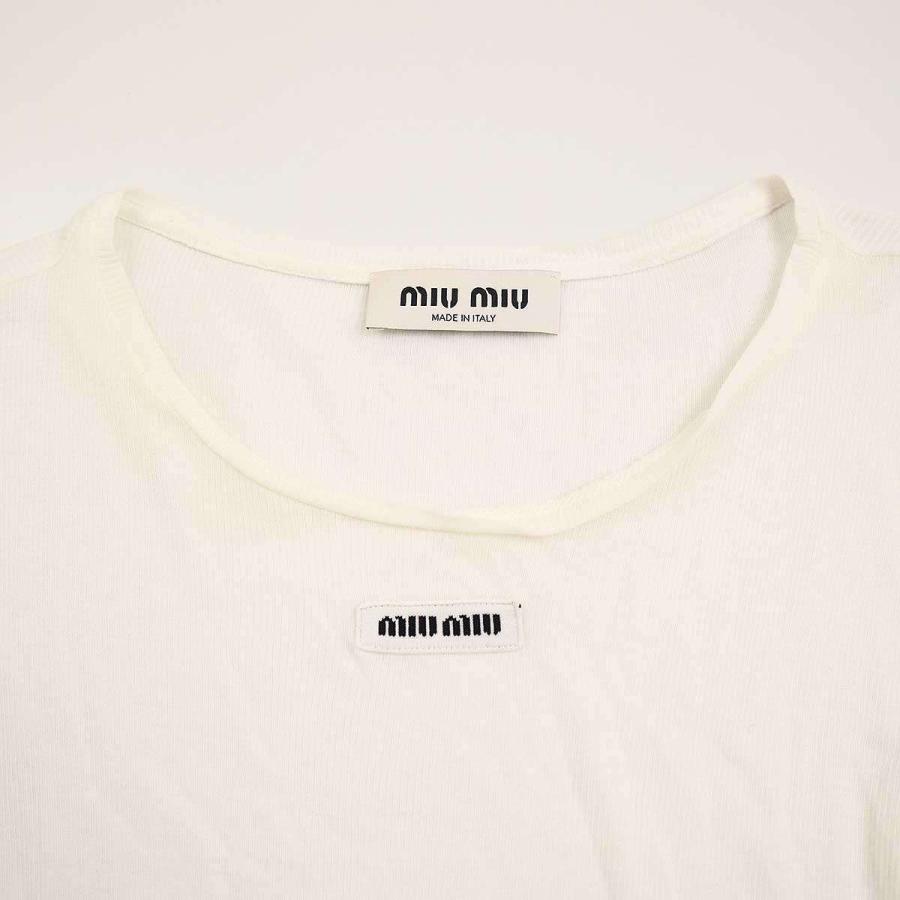 miu ミュウミュウ Rib knit jersey dress リブニットドレス miu ミュウミュウ Rib knit jersey dress リブニットドレス