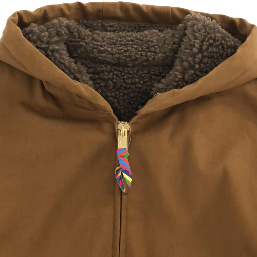 is-ness イズネス　ダッグフーデッドジャケット 30AWJK08 カーキ is-ness イズネス DUCK FOODED JACKET ダッグフーデッド