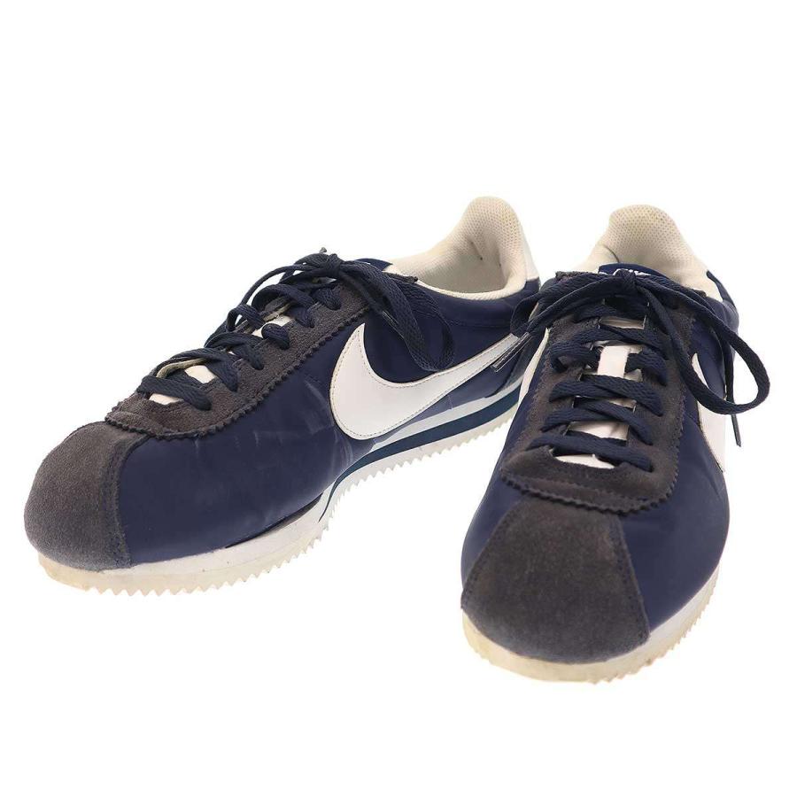 新品 29cm Nike Classic Cortez ホワイト/ネイビー Nike Classic Cortez White | eBay