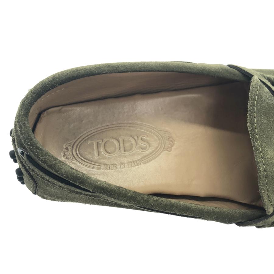 TOD’S トッズ スエードドライビングシューズ  カーキ 6 1/2 TOD'S（トッズ） TOD'S スエードドライビングシューズ カーキ 6 1/2