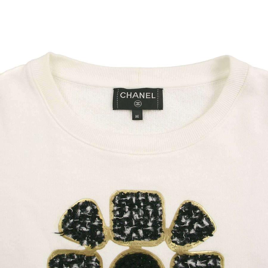 CHANEL シャネル 20AW サンフラワーツイード スウェット CHANEL シャネル 20AW サンフラワーツイード スウェット