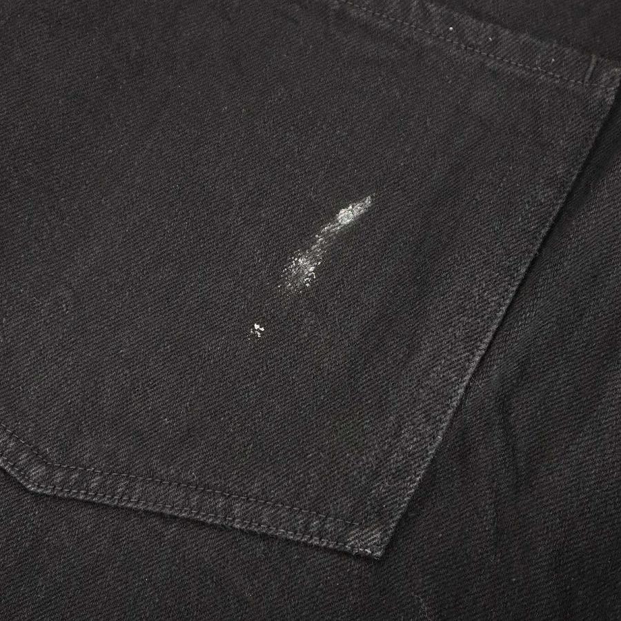 COMOLI（コモリ） 20AW ベルテッドデニムパンツ S03-03012 ブラック 1