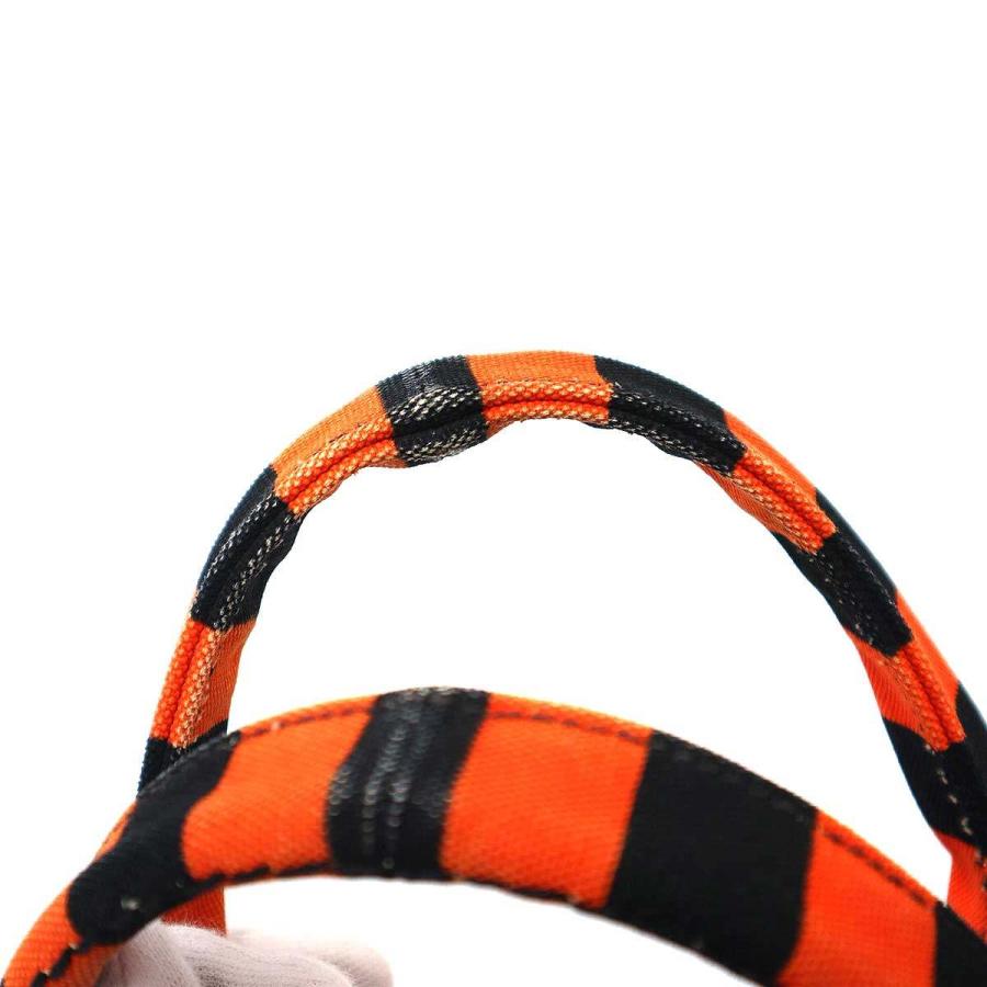 PRADA（プラダ） カナパ ボーダーキャンバストートバッグ B1872B