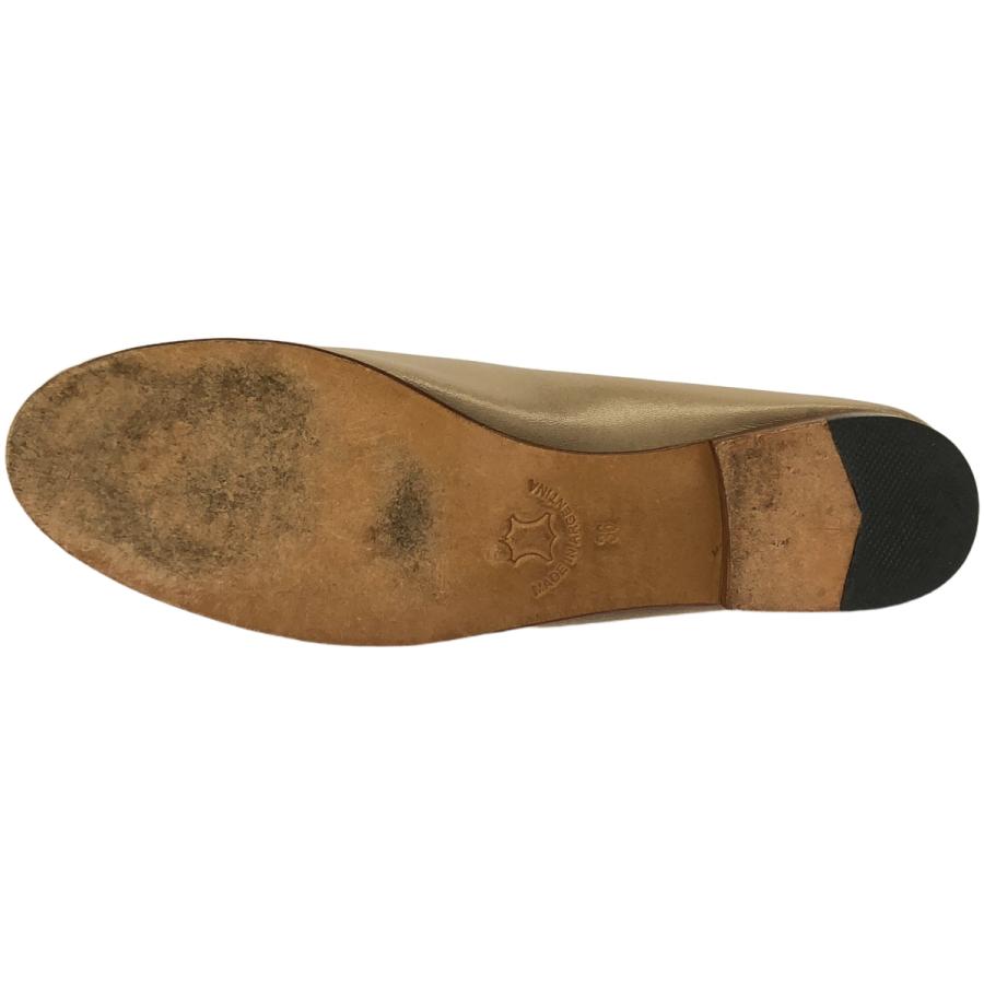 マルティニアーノ　MARTINIANO　size36 ベージュ Martiniano MARTINIANO マルティニアーノ Glove フラット