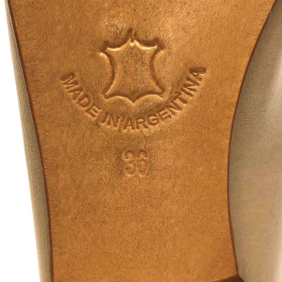 マルティニアーノ　MARTINIANO　size36 ベージュ Martiniano MARTINIANO マルティニアーノ Glove フラット