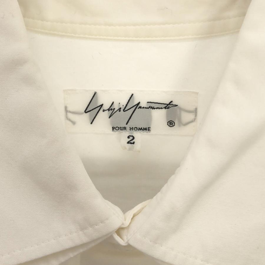 Yohji Yamamoto × [Alexandros] 2枚衿ロングシャツ