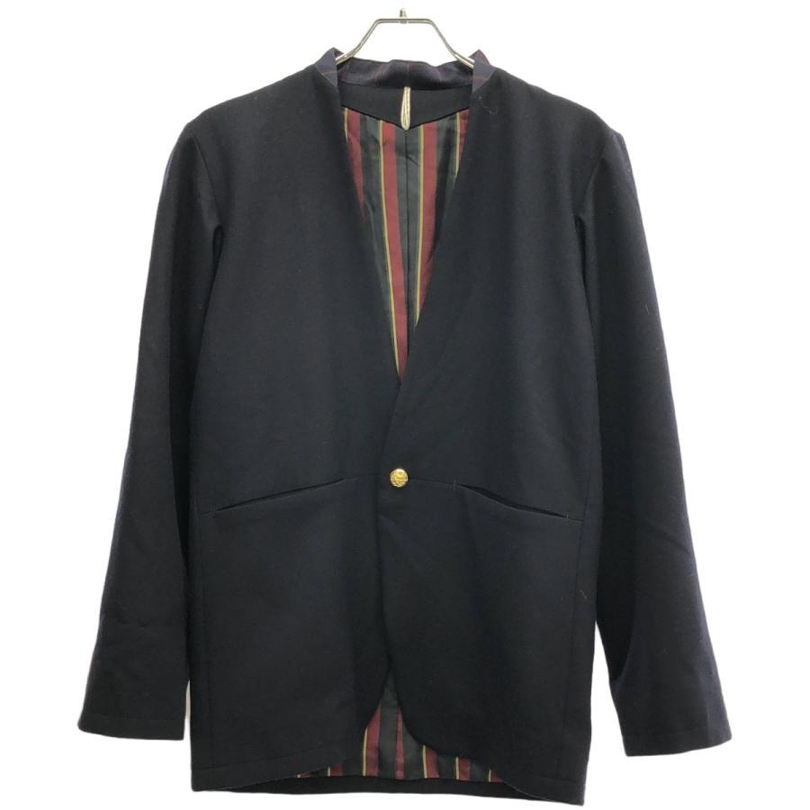 m's braque ジャケット m's braque Black Jersey Side Seamless Jacket | 大阪心斎橋のメンズ