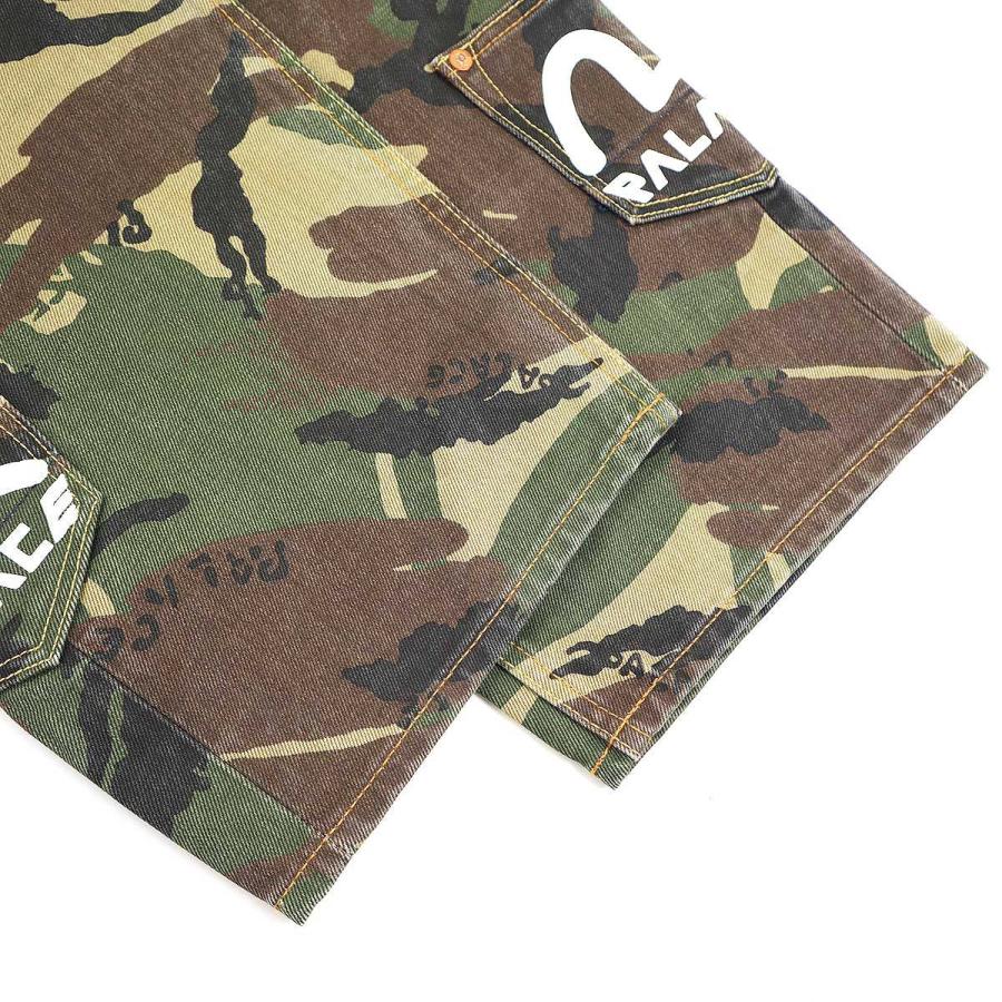 PALACE×EVISU パレス×エビス DENIM JEAN CAMO ペイント加工 PALACE×EVISU パレス×エビス DENIM JEAN CAMO ペイント加工