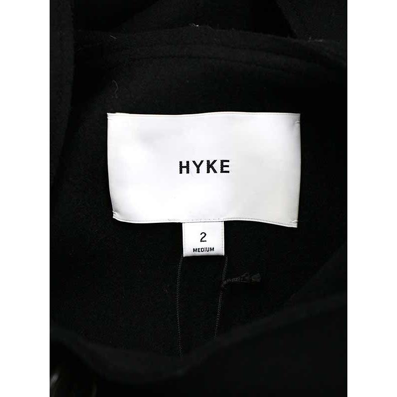 HYKE ハイク 21AW MELTON HOODED WORK COAT ウールメルトン HYKE ハイク 21AW MELTON HOODED WORK COAT ウールメルトン