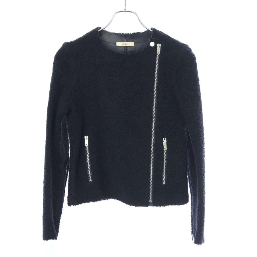 CELINE（セリーヌ） by Phoebe Philo ムートン レザーライダース