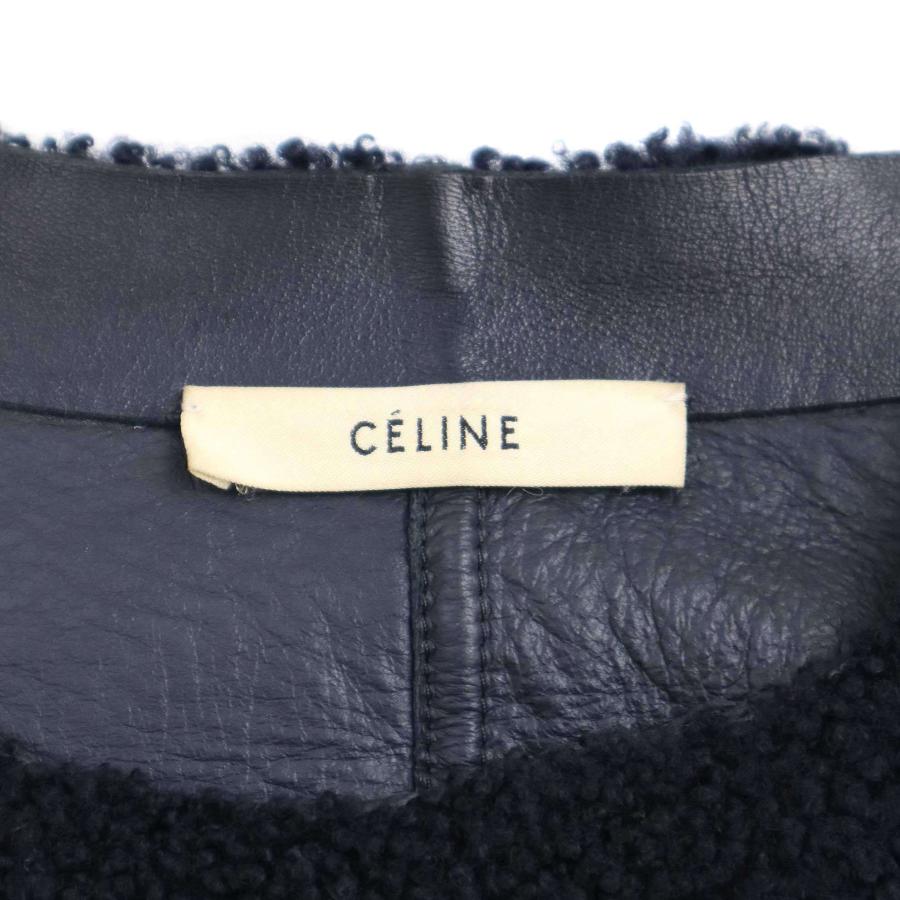 CELINE（セリーヌ） by Phoebe Philo ムートン レザーライダース