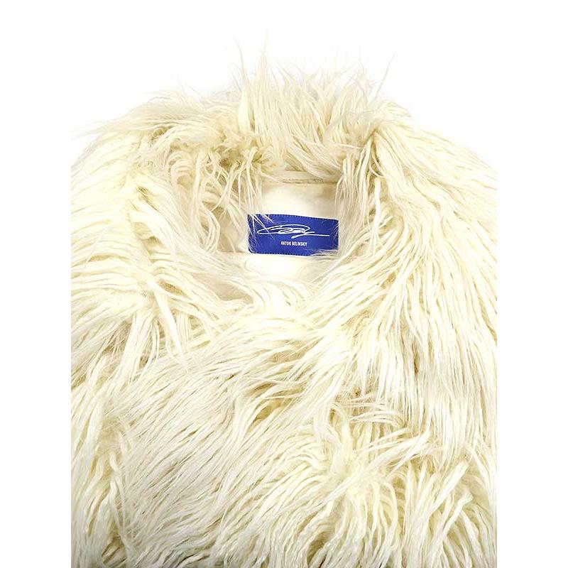 Anton Belinskiy アントンベリンスキー 20AW VEGAN FUR COAT ビッグ 