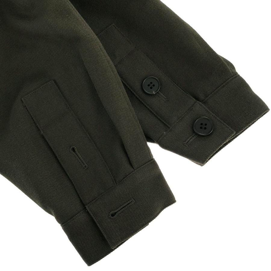 ELIN エリン Twill double-breasted coat ウール ダブルブレステッド 